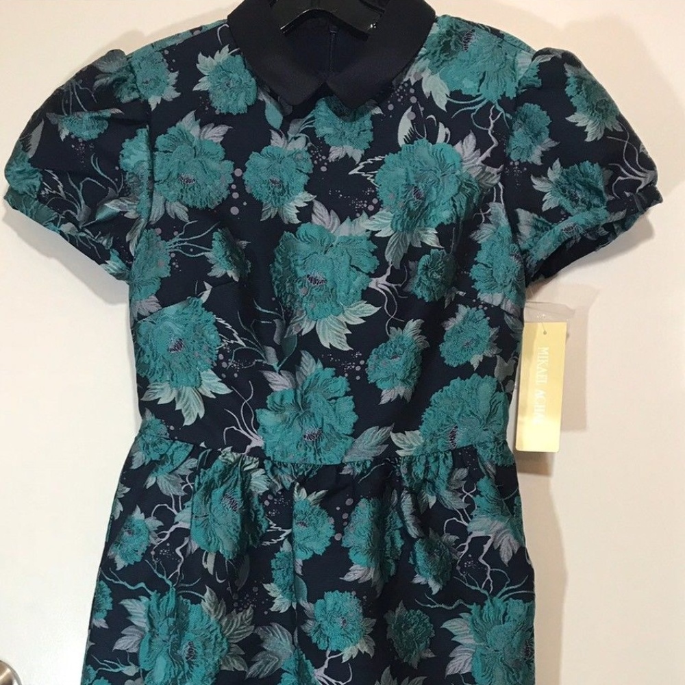 Mikael Aghal Women’s Brocade Party Dress, Size 2